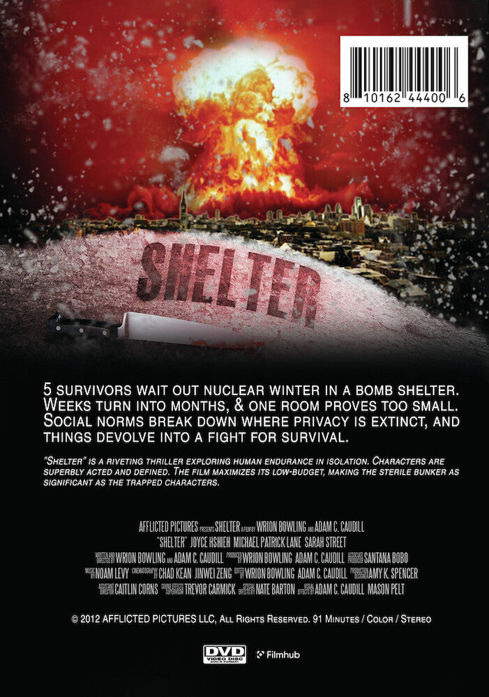 shelter - Back Panel - DVD