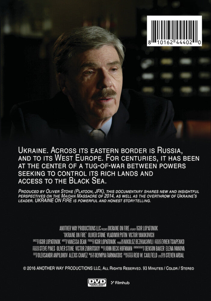 ukraine on fire - Back Panel - DVD