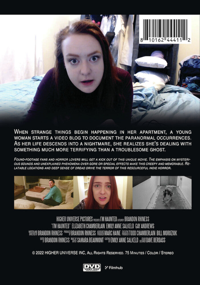 I'm Haunted - Back Panel - 