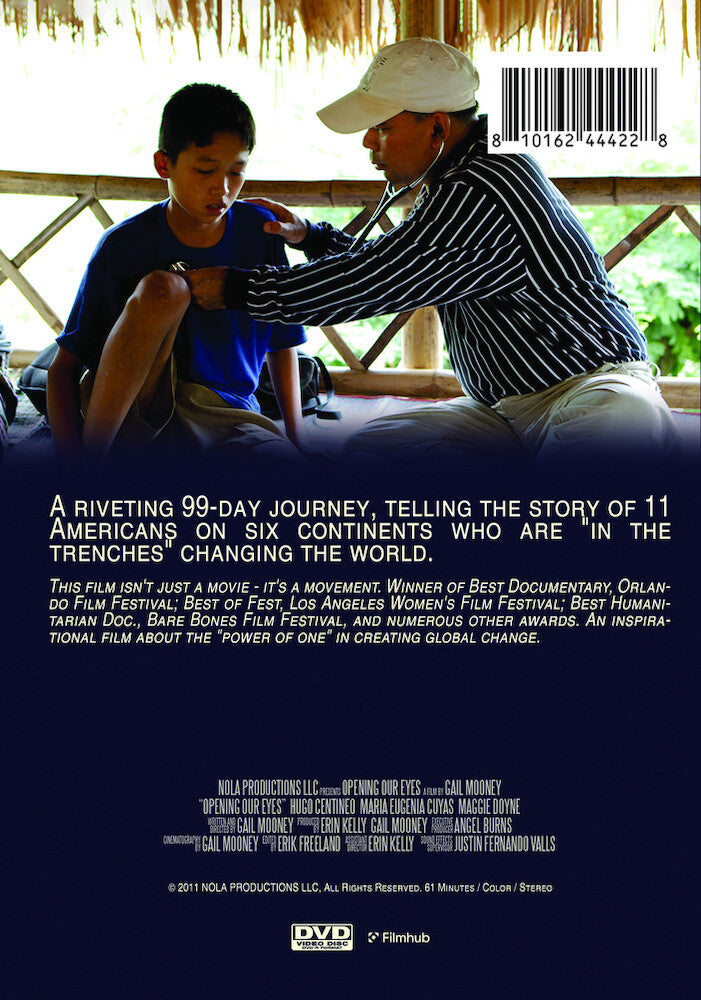 opening our eyes - Back Panel - DVD