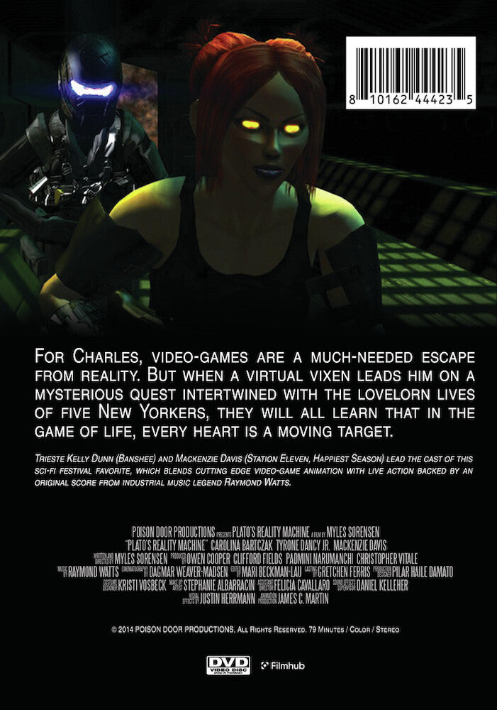 Plato's Reality Machine - Back Panel - 