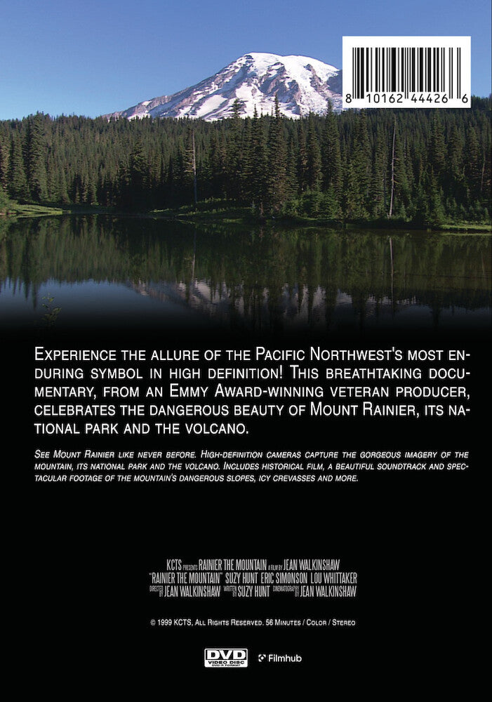 rainier the mountain - Back Panel - DVD