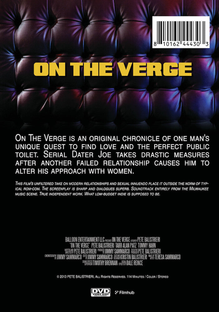 on the verge - Back Panel - DVD