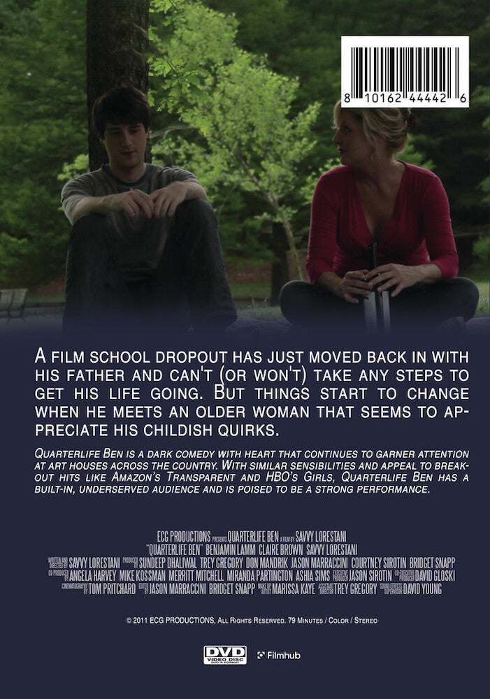 quarterlife ben - Back Panel - DVD