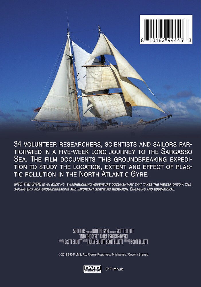 into the gyre - Back Panel - DVD