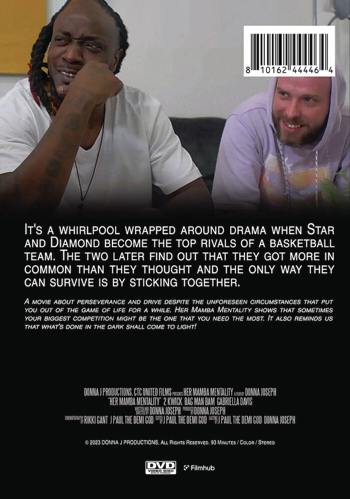 her mamba mentality - Back Panel - DVD