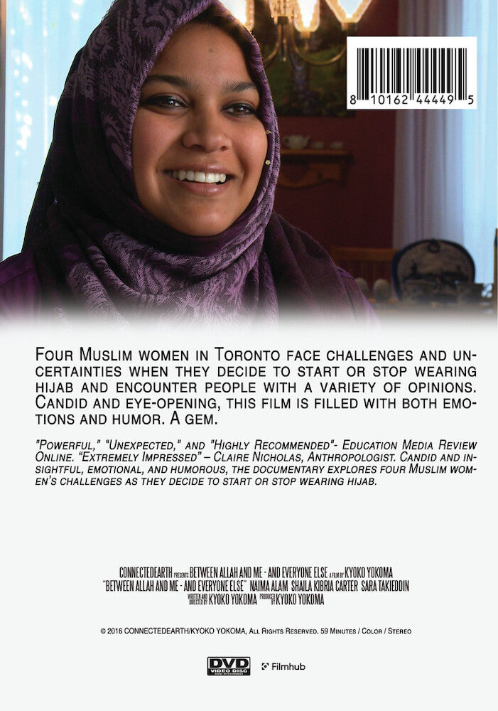 between allah & me: and everyone else - Back Panel - DVD