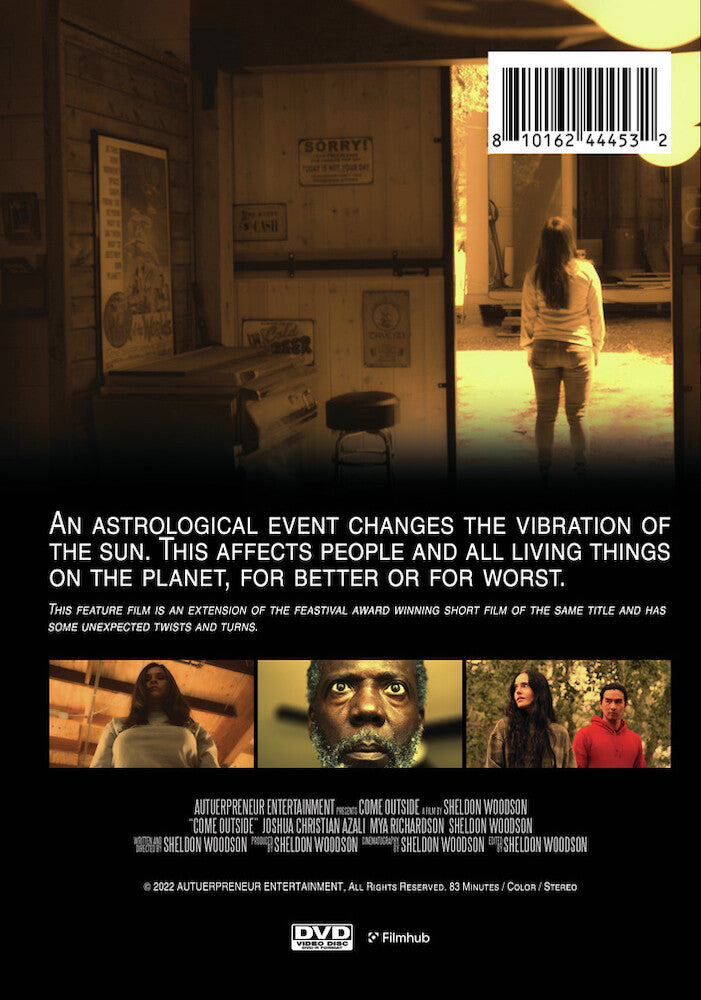 come outside - Back Panel - DVD