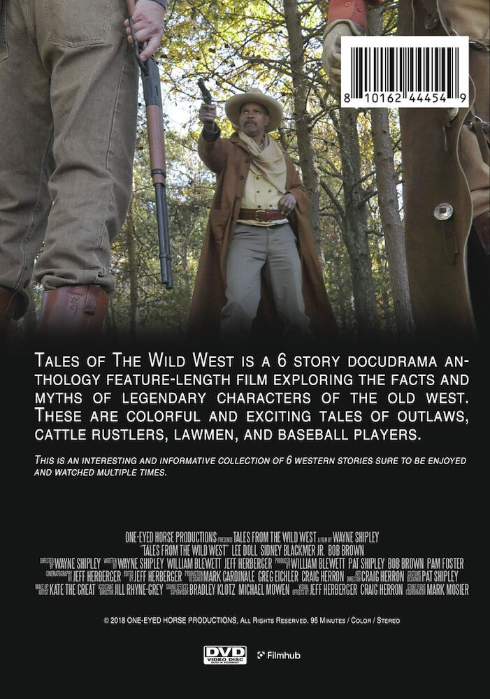 tales of the wild west - Back Panel - DVD