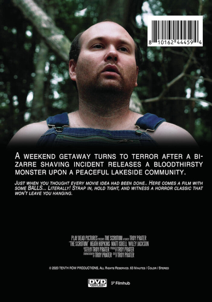 the scrotum - Back Panel - DVD