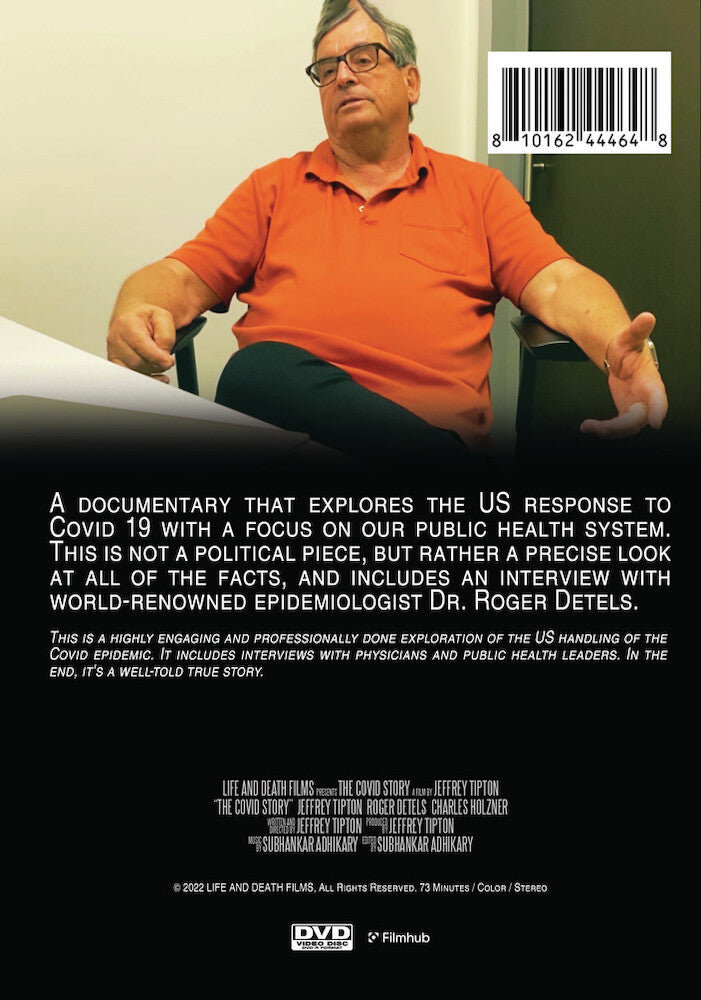 the covid story - Back Panel - DVD