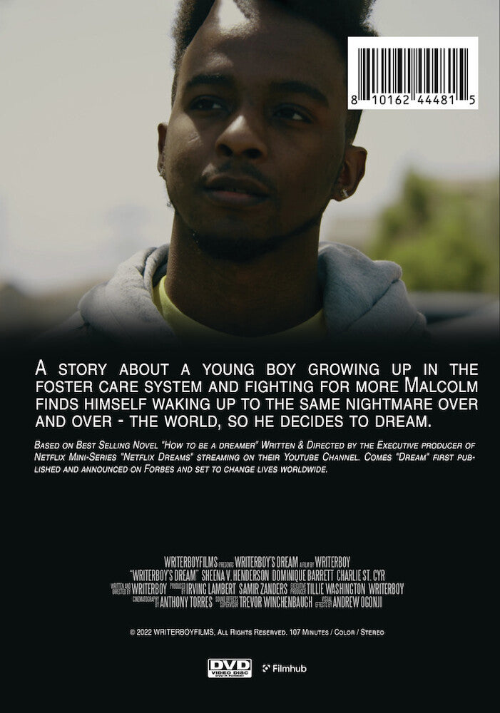 writerboy's dream - Back Panel - DVD