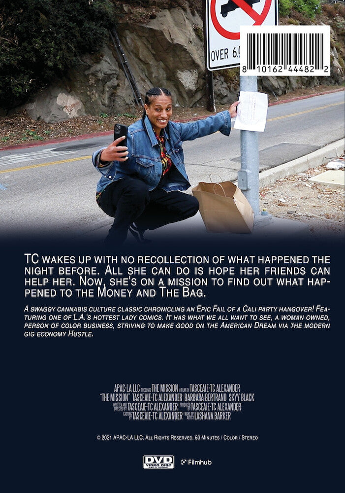 the mission - Back Panel - DVD