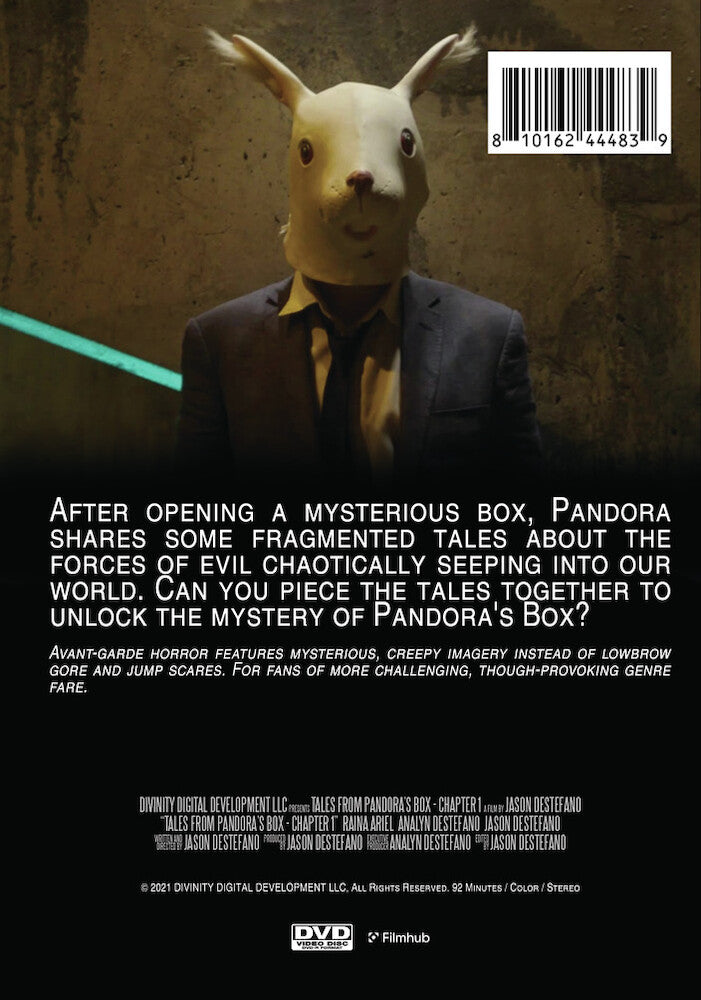 tales from pandora's box: chapter one - Back Panel - DVD