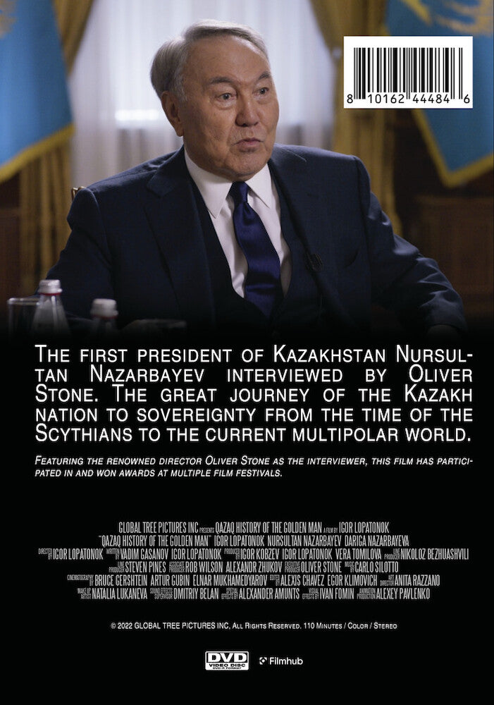 qazaq: history of the golden man - Back Panel - DVD