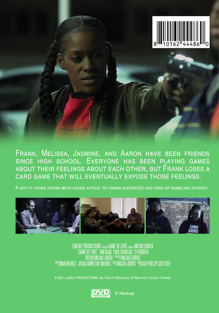 game of love - Back Panel - DVD