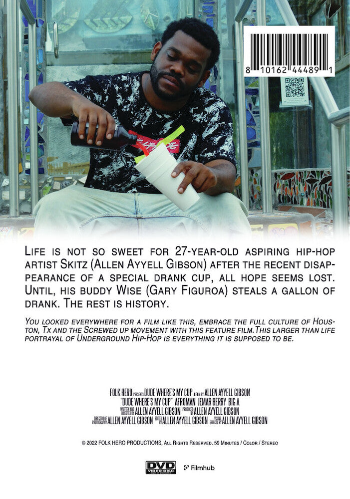 dude where's my cup - Back Panel - DVD