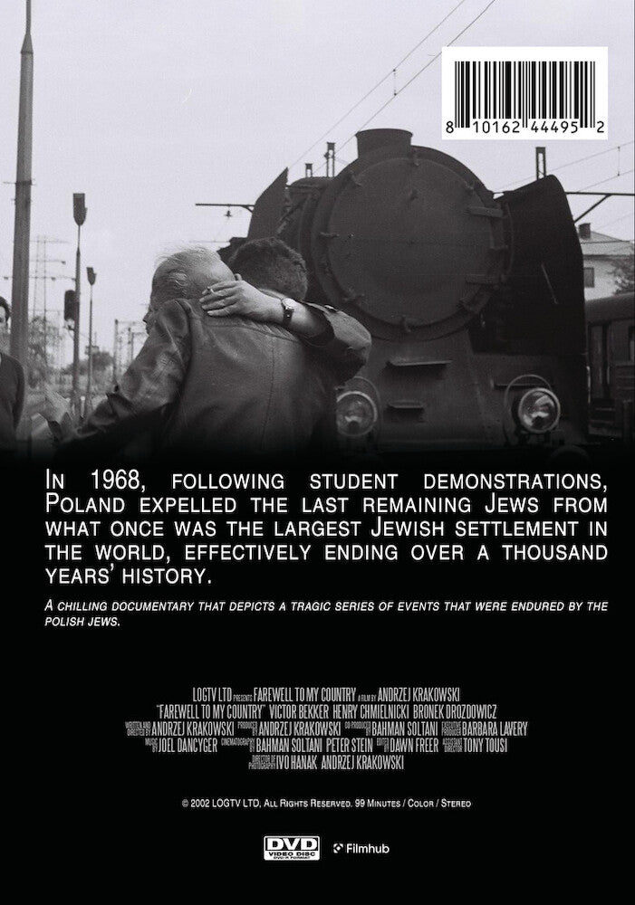 farewell to my country - Back Panel - DVD