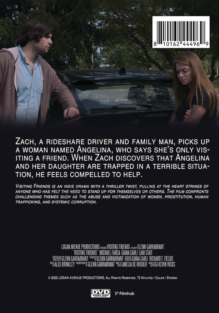 visiting friends - Back Panel - DVD