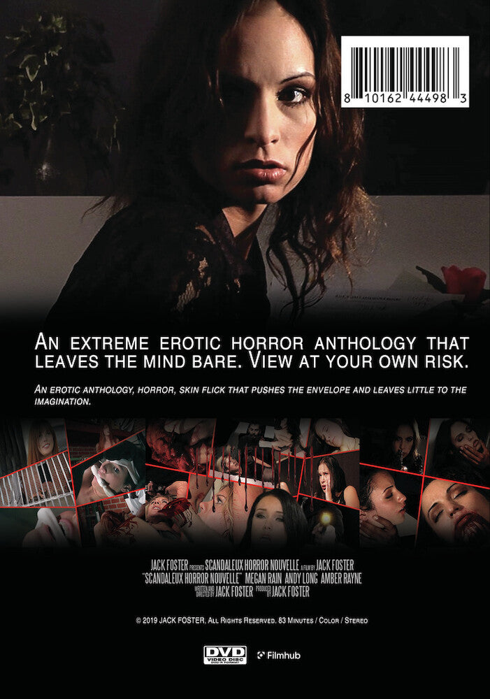 scandaleux horror nouvelle - Back Panel - DVD