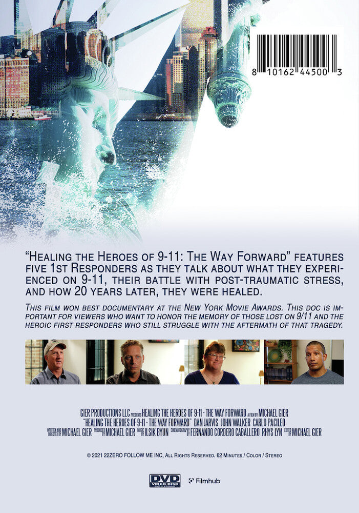 healing the heroes of 9-11: the way forward - Back Panel - DVD