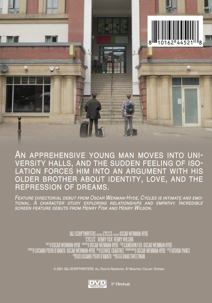 cycles - Back Panel - DVD