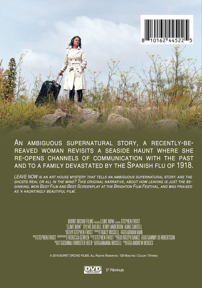 leave now - Back Panel - DVD