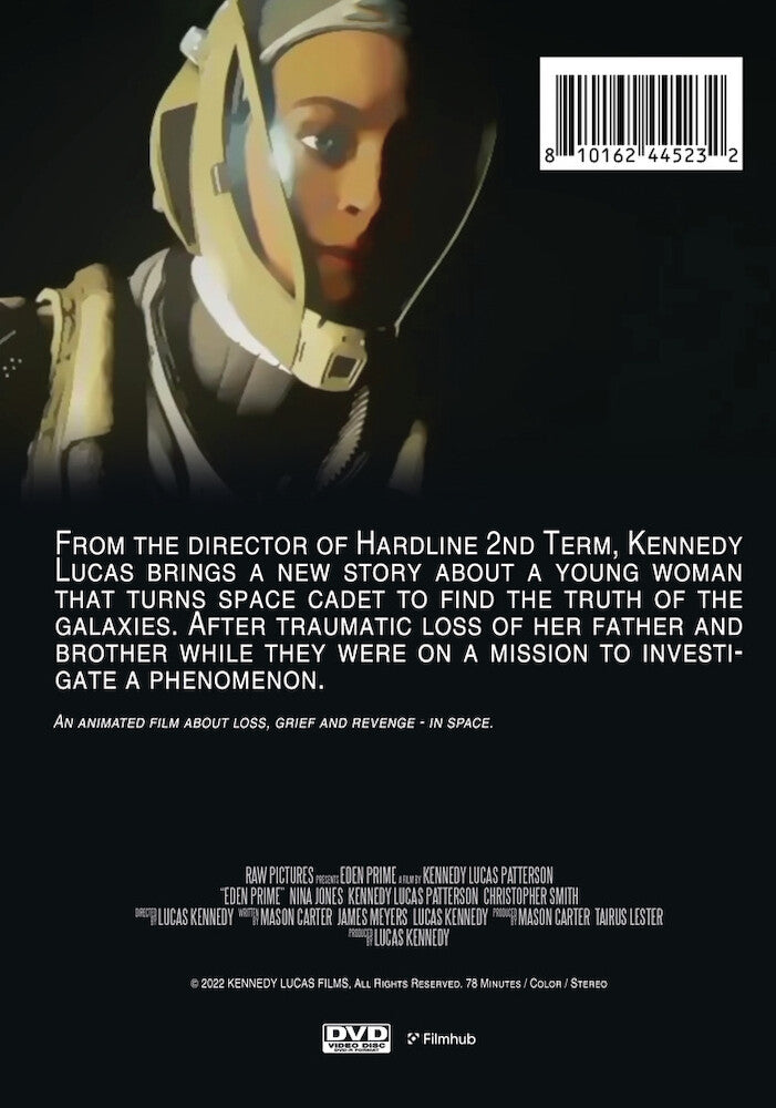 eden prime - Back Panel - DVD