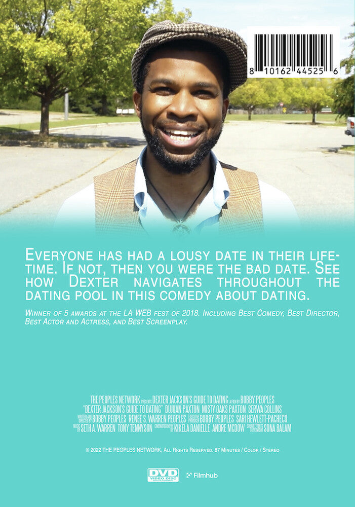 dexter jackson's guide to dating: the movie - Back Panel - DVD