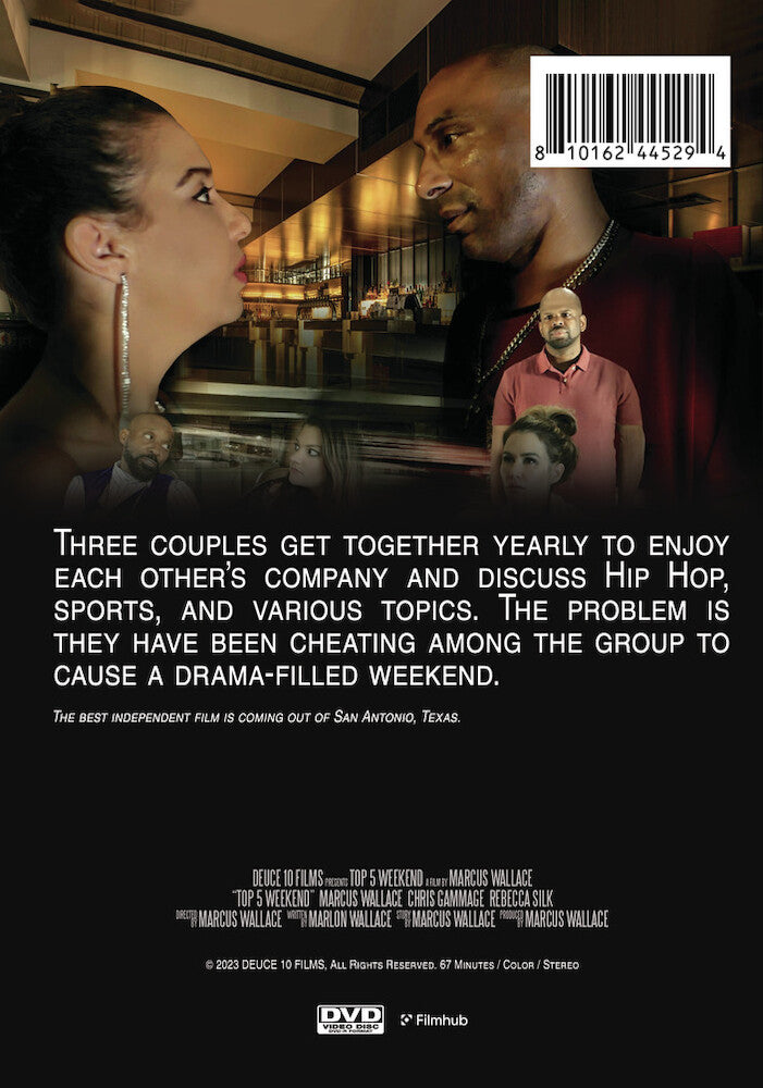 top 5 weekend - Back Panel - DVD