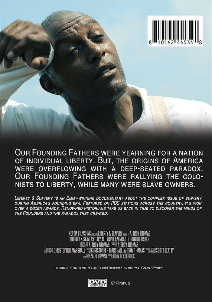 liberty & slavery: the paradox of america's founding fathers - Back Panel - DVD