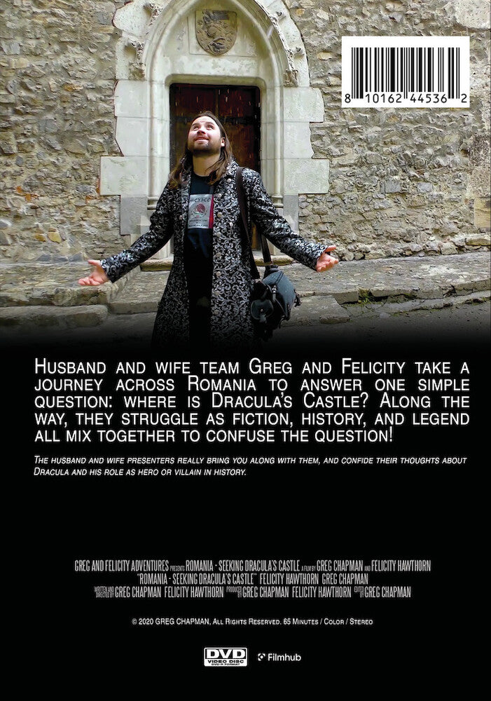 romania: seeking dracula's castle - Back Panel - DVD