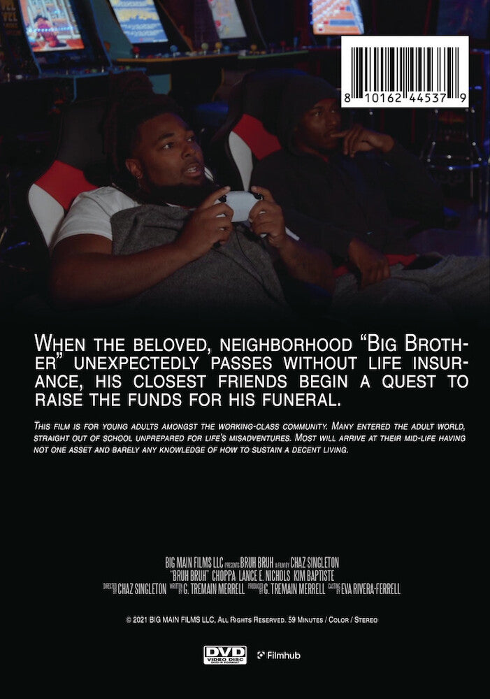 bruh bruh - Back Panel - DVD
