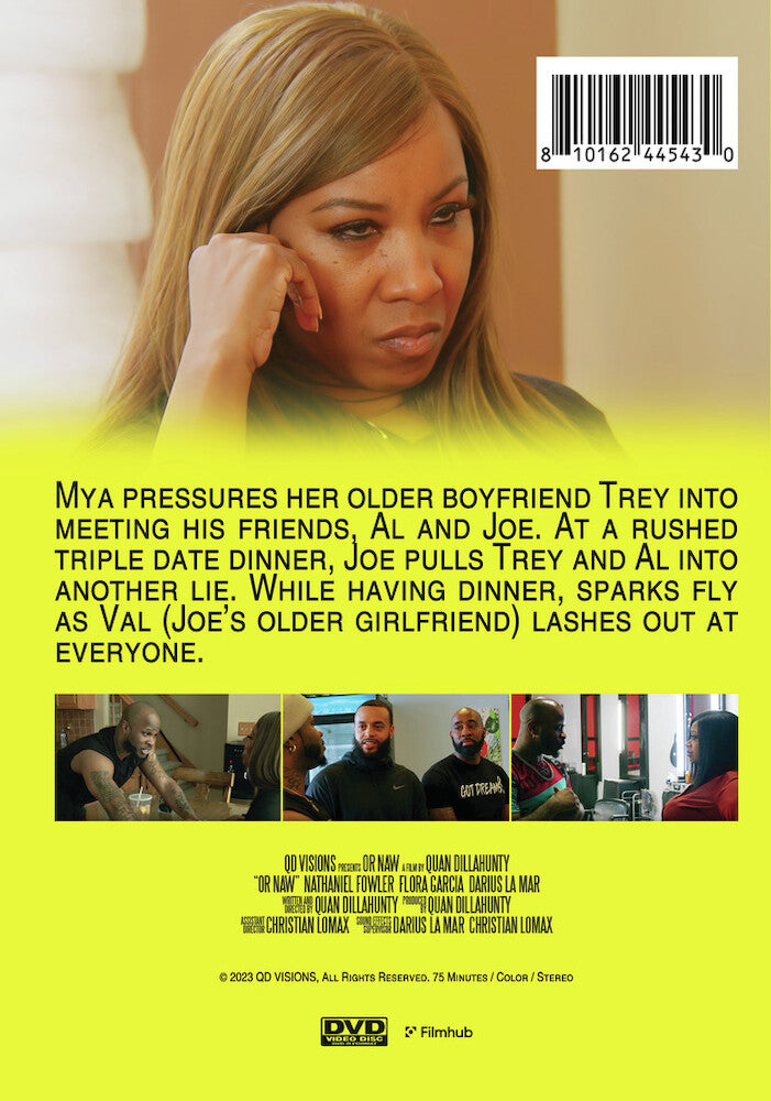 or naw - Back Panel - DVD