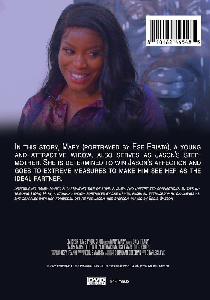 mary mary - Back Panel - DVD