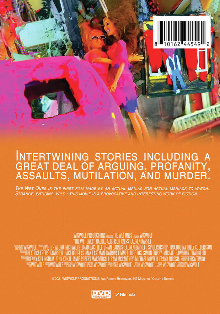 the wet ones - Back Panel - DVD