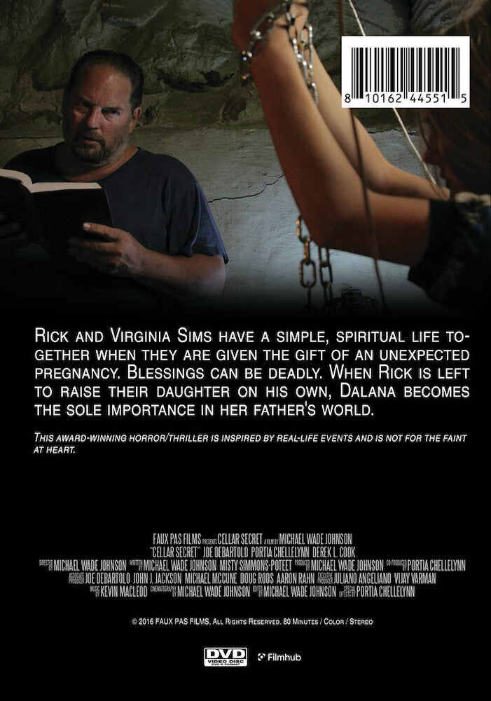 cellar secret - Back Panel - DVD