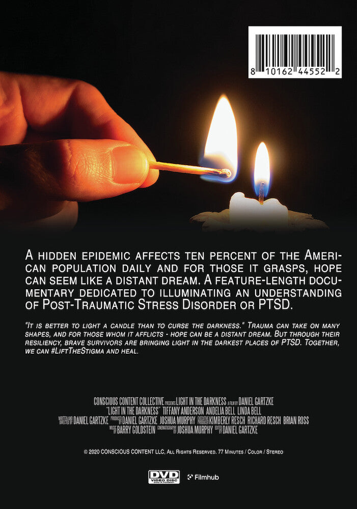 light in the darkness - living well after trauma - Back Panel - DVD