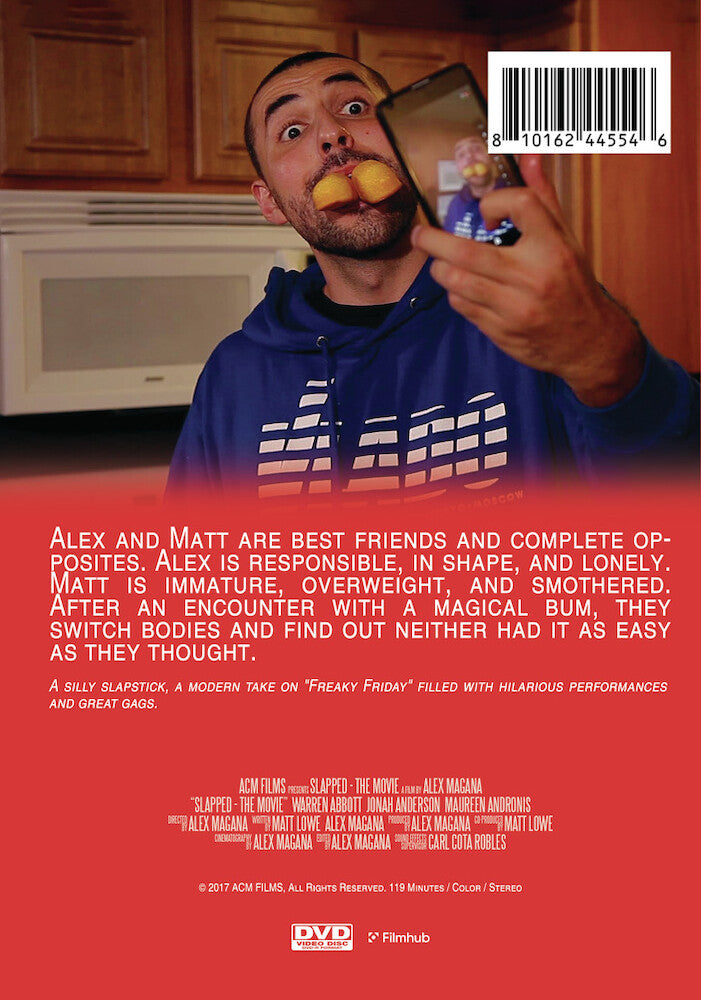 slapped! the movie - Back Panel - DVD