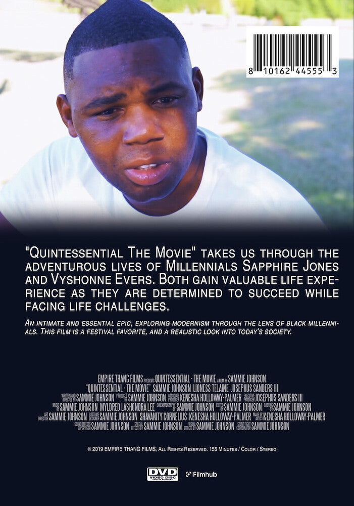 quintessential the movie - Back Panel - DVD