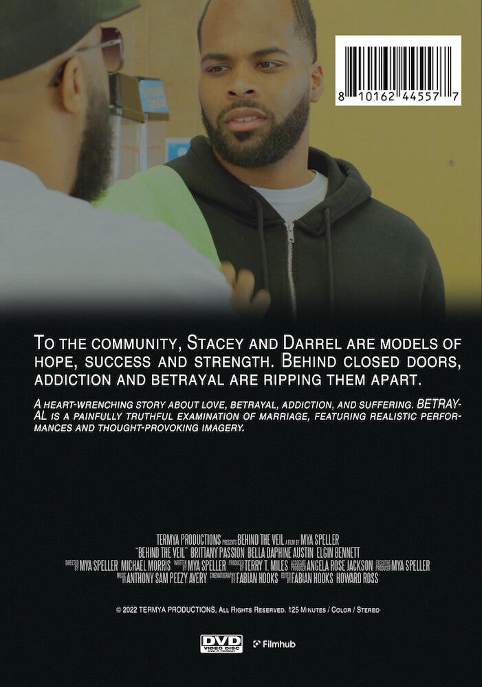 behind the veil - Back Panel - DVD