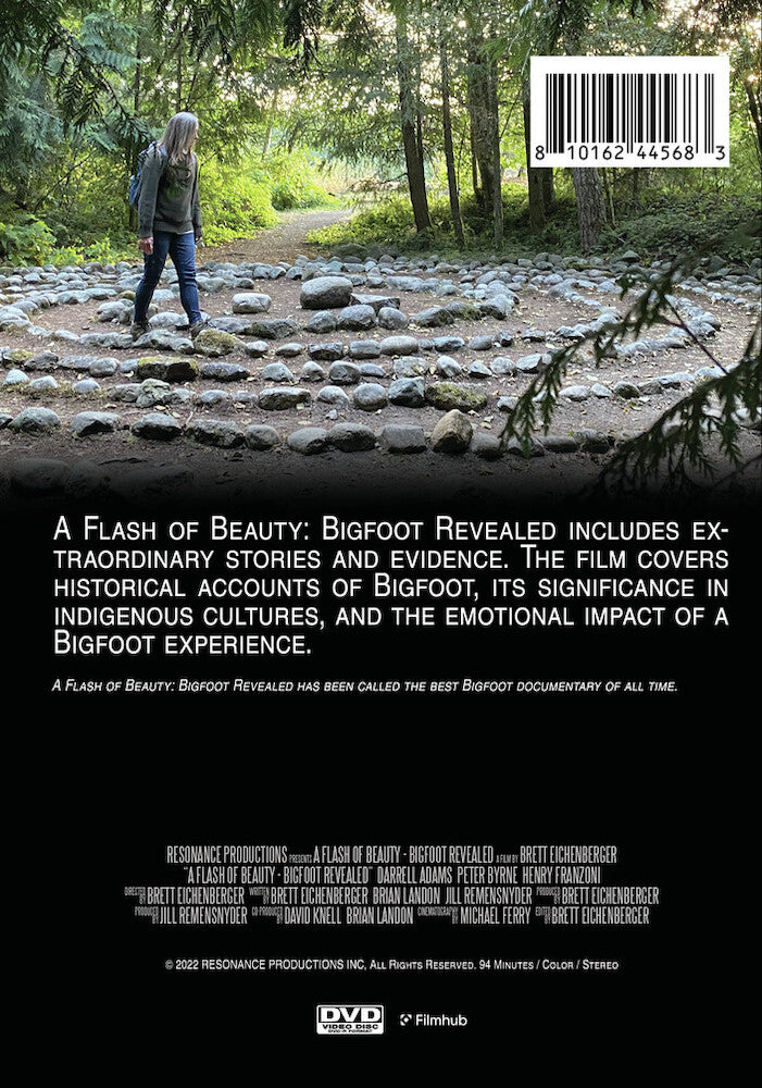 a flash of beauty: bigfoot revealed - Back Panel - DVD