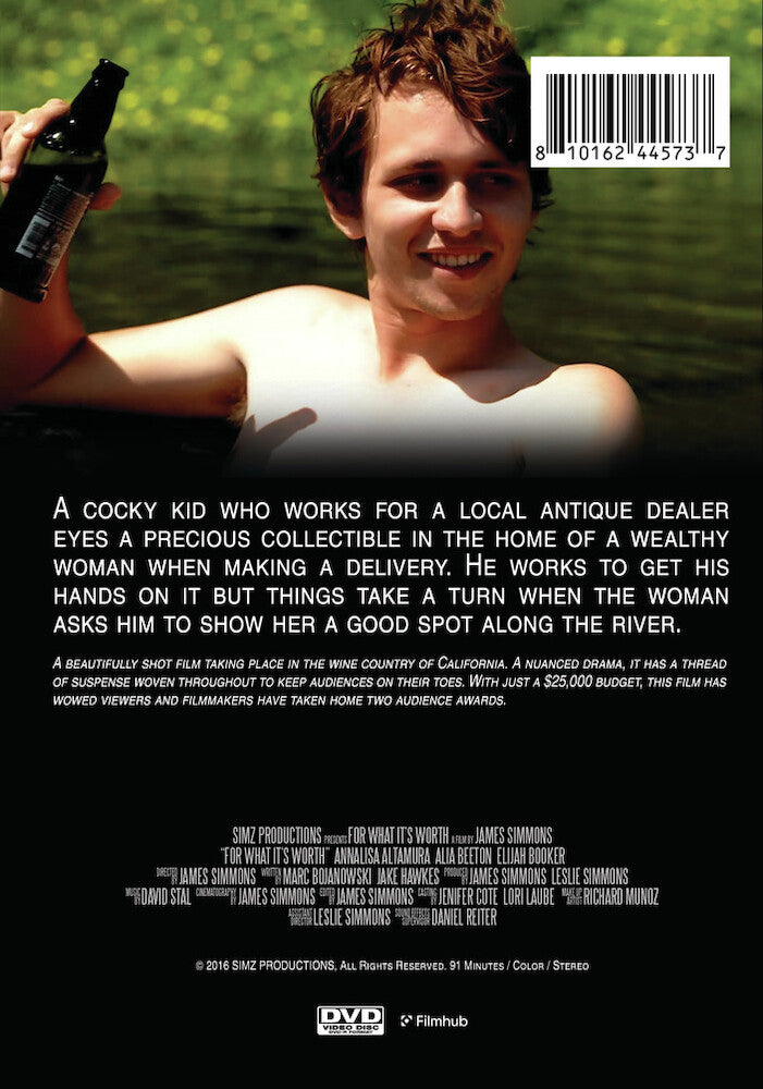 for what it's worth - Back Panel - DVD