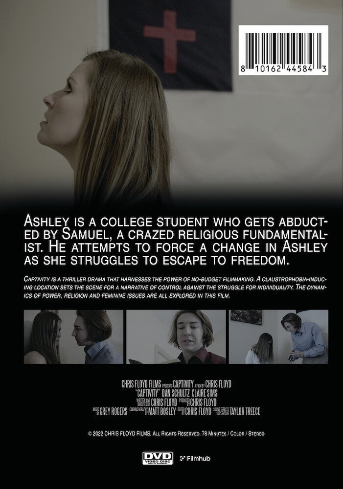 captivity - Back Panel - DVD