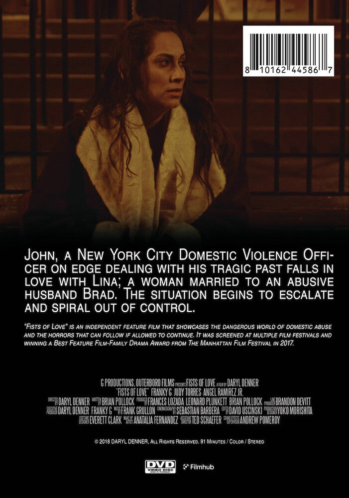 fists of love - Back Panel - DVD