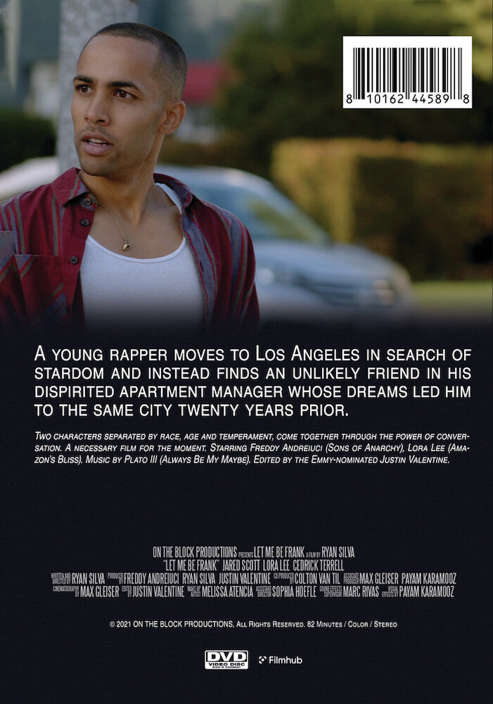 let me be frank - Back Panel - DVD