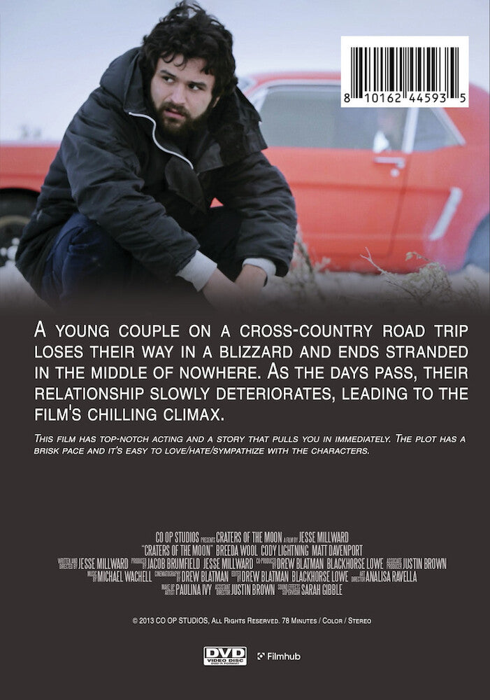 craters of the moon - Back Panel - DVD