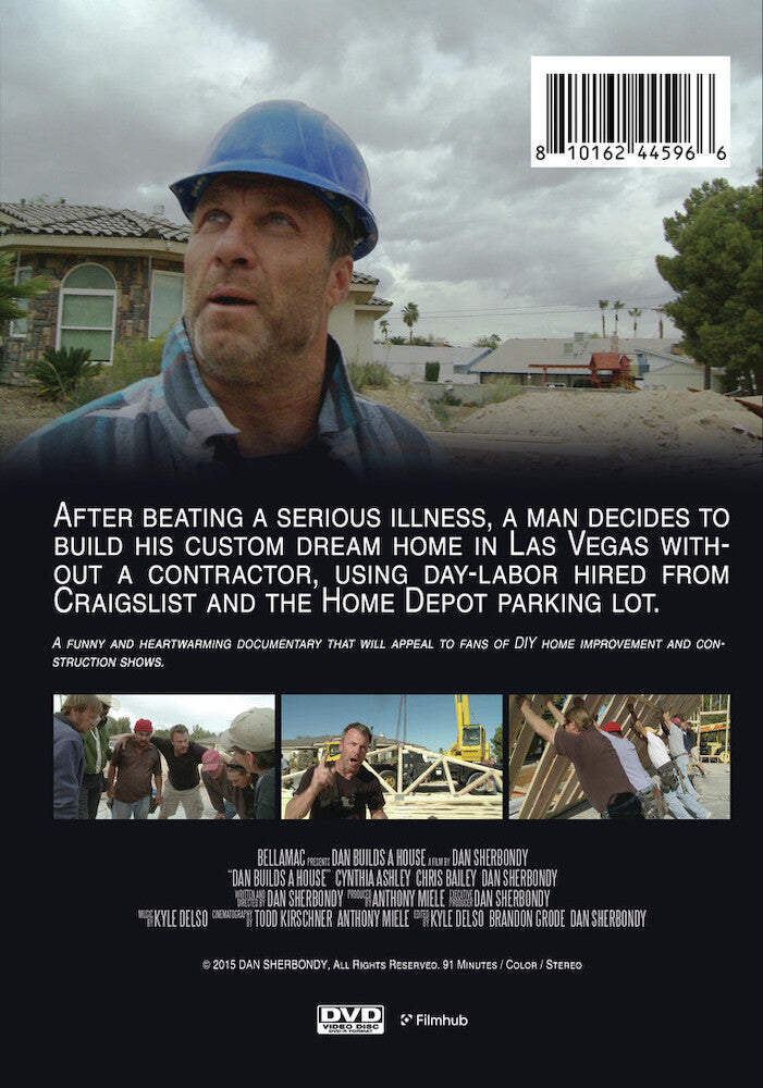 dan builds a house - Back Panel - DVD