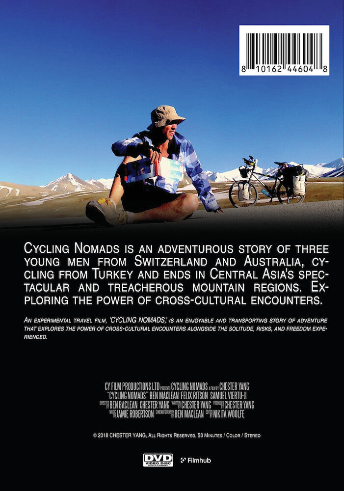 cycling nomads - Back Panel - DVD