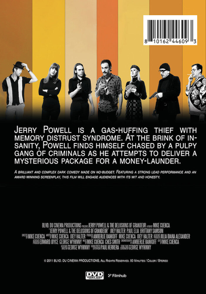 jerry powell & the delusions of grandeur - Back Panel - DVD